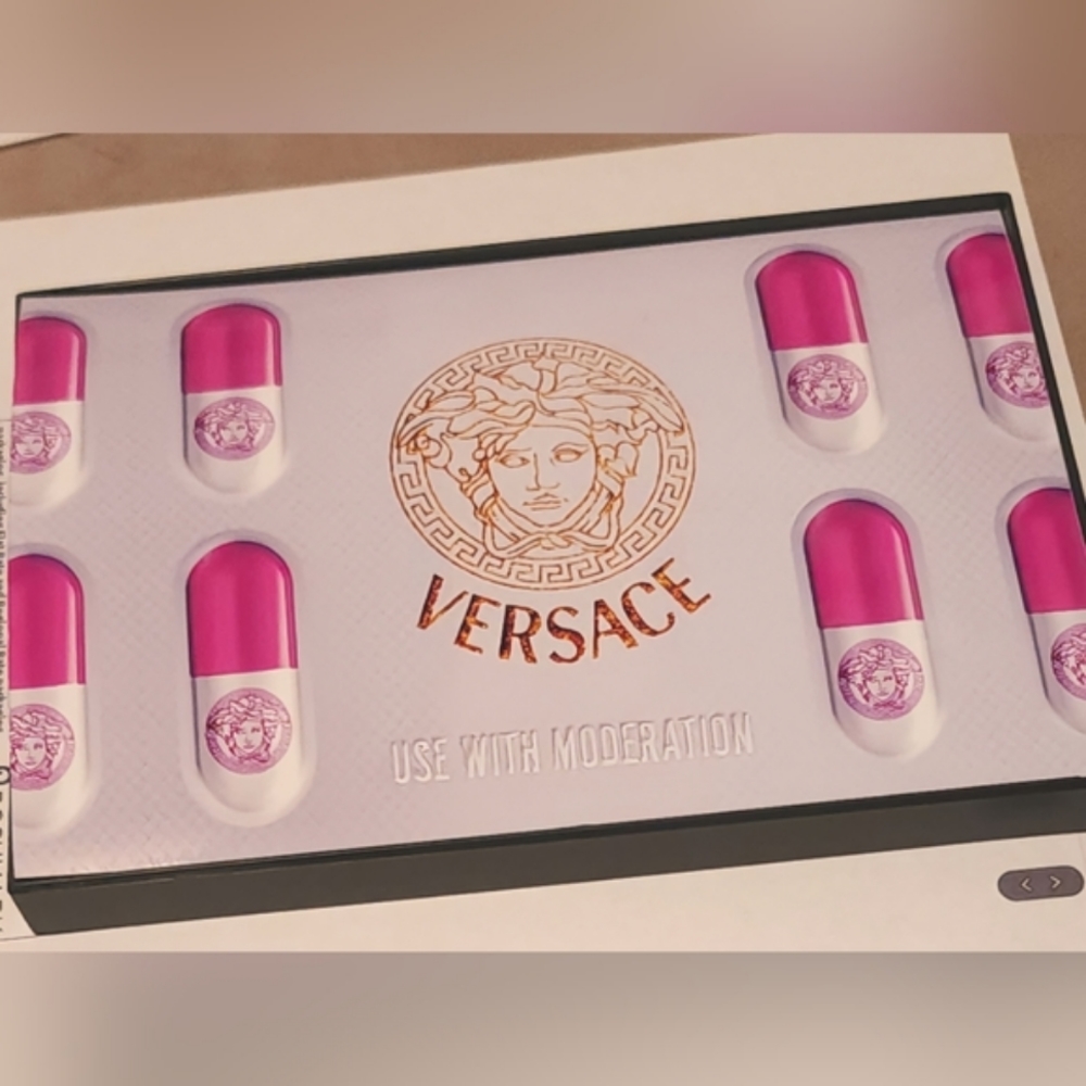 Versace 11"×17" Framed Wall Art